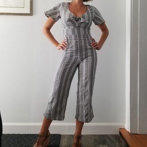 Striped Jumpsuit